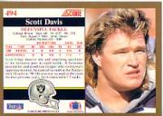 1991 Score Football "Main Set" Cards #251 to #500 Rookies and Veterans - Picture 487 of 499