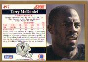 1991 Score Football "Main Set" Cards #251 to #500 Rookies and Veterans - Picture 493 of 499