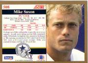 1991 Score Football "Main Set" Cards #501 to #686 Rookies and Veterans - Picture 17 of 361