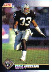 1991 Score Football "Main Set" Cards #501 to #686 Rookies and Veterans - Picture 50 of 361