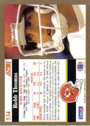 1991 Score Football "Main Set" Cards #501 to #686 Rookies and Veterans - Picture 69 of 361