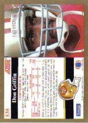 1991 Score Football "Main Set" Cards #501 to #686 Rookies and Veterans - Picture 71 of 361
