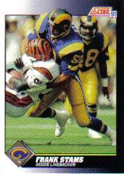 1991 Score Football "Main Set" Cards #501 to #686 Rookies and Veterans - Picture 80 of 361