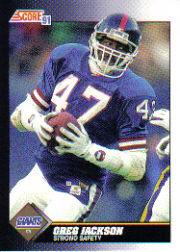 1991 Score Football "Main Set" Cards #501 to #686 Rookies and Veterans - Picture 88 of 361