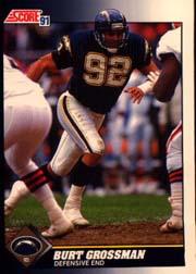 1991 Score Football "Main Set" Cards #501 to #686 Rookies and Veterans - Picture 102 of 361