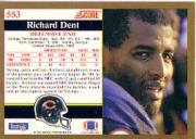 1991 Score Football "Main Set" Cards #501 to #686 Rookies and Veterans - Picture 107 of 361