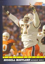 1991 Score Football "Main Set" Cards #501 to #686 Rookies and Veterans - Picture 128 of 361