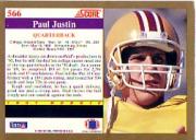 1991 Score Football "Main Set" Cards #501 to #686 Rookies and Veterans - Picture 130 of 361