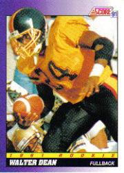1991 Score Football "Main Set" Cards #501 to #686 Rookies and Veterans - Picture 131 of 361