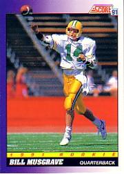 1991 Score Football "Main Set" Cards #501 to #686 Rookies and Veterans - Picture 135 of 361