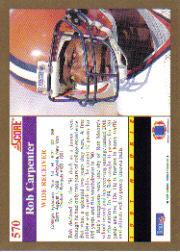 1991 Score Football "Main Set" Cards #501 to #686 Rookies and Veterans - Picture 138 of 361