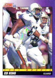 1991 Score Football "Main Set" Cards #501 to #686 Rookies and Veterans - Picture 141 of 361