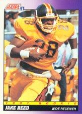 1991 Score Football "Main Set" Cards #501 to #686 Rookies and Veterans - Picture 145 of 361