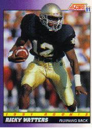 1991 Score Football "Main Set" Cards #501 to #686 Rookies and Veterans - Picture 147 of 361