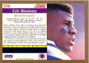 1991 Score Football "Main Set" Cards #501 to #686 Rookies and Veterans - Picture 154 of 361