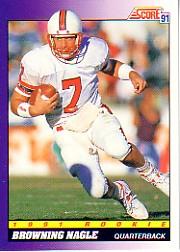 1991 Score Football "Main Set" Cards #501 to #686 Rookies and Veterans - Picture 163 of 361