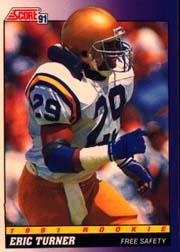 1991 Score Football "Main Set" Cards #501 to #686 Rookies and Veterans - Picture 165 of 361