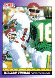 1991 Score Football "Main Set" Cards #501 to #686 Rookies and Veterans - Picture 167 of 361
