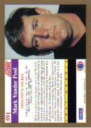 1991 Score Football "Main Set" Cards #501 to #686 Rookies and Veterans - Picture 180 of 361