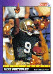 1991 Score Football "Main Set" Cards #501 to #686 Rookies and Veterans - Picture 181 of 361