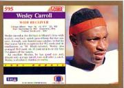 1991 Score Football "Main Set" Cards #501 to #686 Rookies and Veterans - Picture 188 of 361