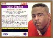 1991 Score Football "Main Set" Cards #501 to #686 Rookies and Veterans - Picture 196 of 361