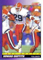 1991 Score Football "Main Set" Cards #501 to #686 Rookies and Veterans - Picture 201 of 361