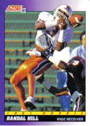 1991 Score Football "Main Set" Cards #501 to #686 Rookies and Veterans - Picture 213 of 361