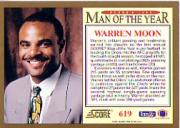 1991 Score Football "Main Set" Cards #501 to #686 Rookies and Veterans - Picture 234 of 361