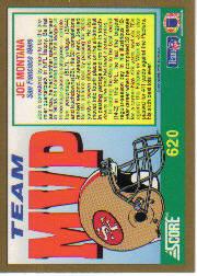 1991 Score Football "Main Set" Cards #501 to #686 Rookies and Veterans - Picture 236 of 361