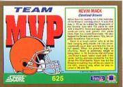 1991 Score Football "Main Set" Cards #501 to #686 Rookies and Veterans - Picture 246 of 361