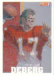 1991 Score Football "Main Set" Cards #501 to #686 Rookies and Veterans - Picture 253 of 361