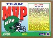 1991 Score Football "Main Set" Cards #501 to #686 Rookies and Veterans - Picture 268 of 361