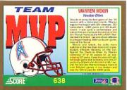 1991 Score Football "Main Set" Cards #501 to #686 Rookies and Veterans - Picture 272 of 361