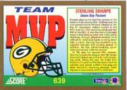 1991 Score Football "Main Set" Cards #501 to #686 Rookies and Veterans - Picture 274 of 361