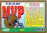 1991 Score Football "Main Set" Cards #501 to #686 Rookies and Veterans - Picture 282 of 361