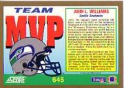 1991 Score Football "Main Set" Cards #501 to #686 Rookies and Veterans - Picture 284 of 361