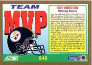 1991 Score Football "Main Set" Cards #501 to #686 Rookies and Veterans - Picture 286 of 361