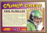 1991 Score Football "Main Set" Cards #501 to #686 Rookies and Veterans - Picture 292 of 361