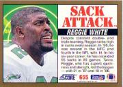 1991 Score Football "Main Set" Cards #501 to #686 Rookies and Veterans - Picture 304 of 361