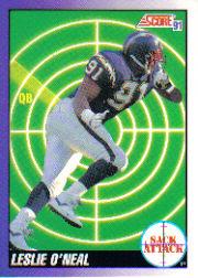 1991 Score Football "Main Set" Cards #501 to #686 Rookies and Veterans - Picture 307 of 361