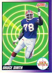 1991 Score Football "Main Set" Cards #501 to #686 Rookies and Veterans - Picture 313 of 361