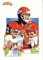 1991 Score Football "Main Set" Cards #501 to #686 Rookies and Veterans - Picture 317 of 361