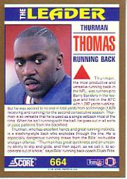 1991 Score Football "Main Set" Cards #501 to #686 Rookies and Veterans - Picture 320 of 361