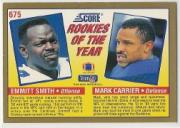 1991 Score Football "Main Set" Cards #501 to #686 Rookies and Veterans - Picture 340 of 361