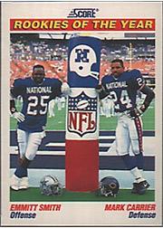 1991 Score Football "Main Set" Cards #501 to #686 Rookies and Veterans - Picture 339 of 361