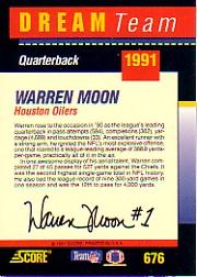 1991 Score Football "Main Set" Cards #501 to #686 Rookies and Veterans - Picture 342 of 361