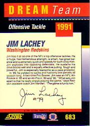 1991 Score Football "Main Set" Cards #501 to #686 Rookies and Veterans - Picture 355 of 361