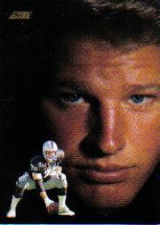 1991 Score Football "Main Set" Cards #501 to #686 Rookies and Veterans - Picture 360 of 361