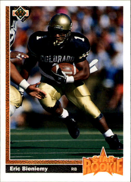 1991 Upper Deck Football "Main Set" Cards #1 to #250 Rookies and Veterans - Picture 4 of 495